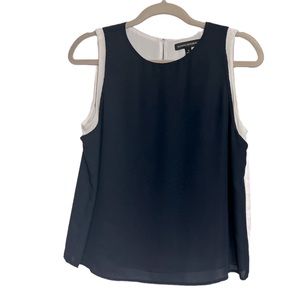 Banana Republic Sleeveless Navy Blue Blouse